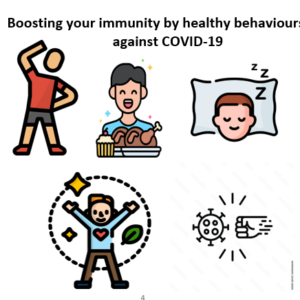 Boosting your immune against COVID-19 infection