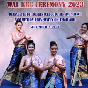 Nursing School’s Wai Kru Ceremony 2023