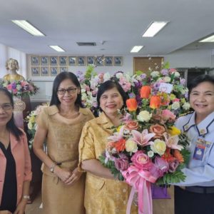 Congratulations to Director of Nursing Division, Bhumibol Adulyadej Hospital