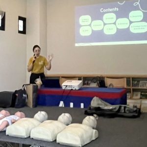 BLNS’ Basic Life Support Training for AU Personnel