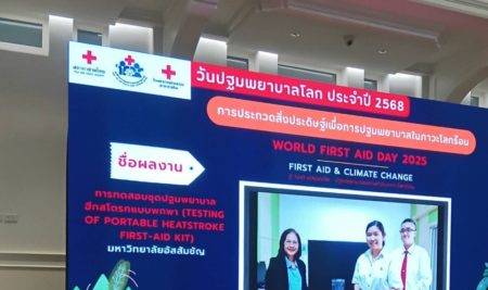 BLNS Freshmen Won honorable award on “World first aid and climate change 2025”
